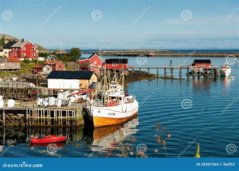 Summer Evening in Reine, Norway Editorial Stock Image - Image of ...