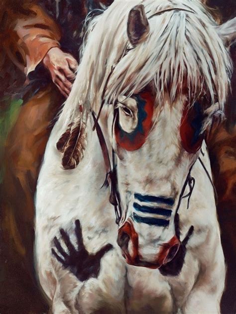 Native American Horse - Medicine Hat & War Paint | Native american horses, American paint horse ...