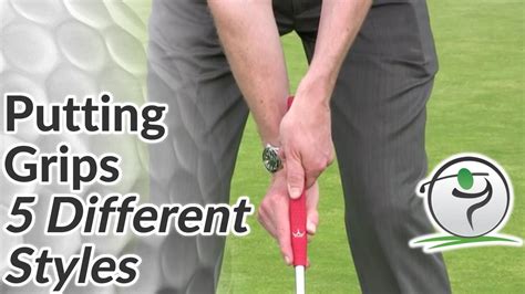 Golf Putting Grips - 5 Different Ways to Grip your Putter - YouTube