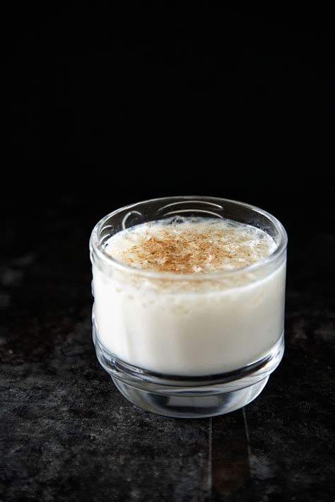 Spiced Rum Milk Punch with Fresh Nutmeg