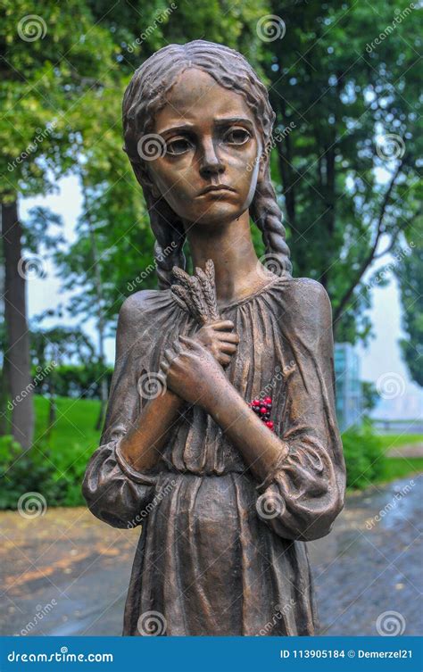 Holodomor Victims Memorial - Kiev, Ukraine Editorial Stock Image ...