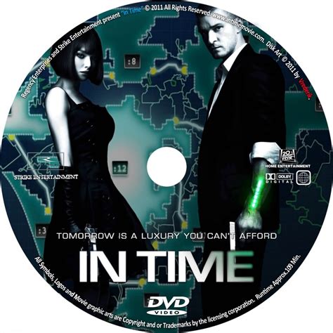 In Time - Custom DVD Labels - In Time CD :: DVD Covers