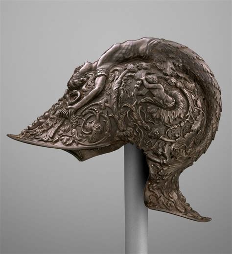 A helmet (1543) : pics | Metropolitan museum of art, Sculpture, Helmet