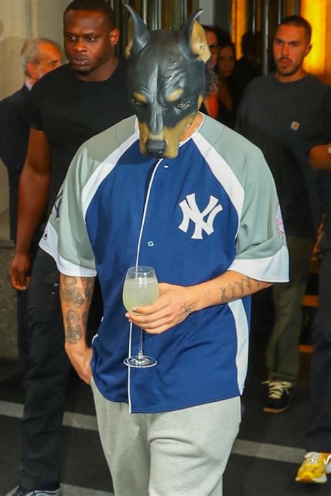 Drake's 3D Dog Mask Outfit Is For All the Dogs