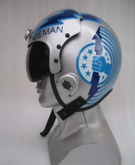 Top Gun Iceman Helmet | 100% Top Gun Movie Fan Must Have