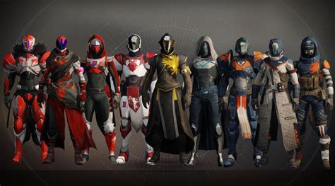 Here Are Destiny 2's Nine Beta Armor Sets