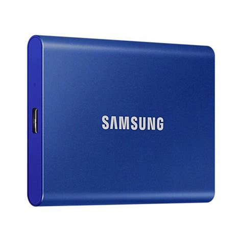 Disque Dur Externe SSD Samsung T7 500Go - Bleu • Mediazone Maroc