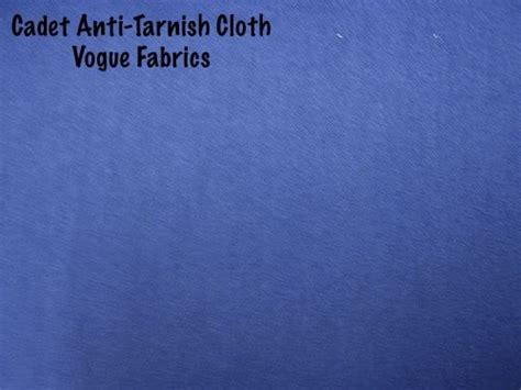 Anti-Tarnish Silver Cloth - Cadet Blue