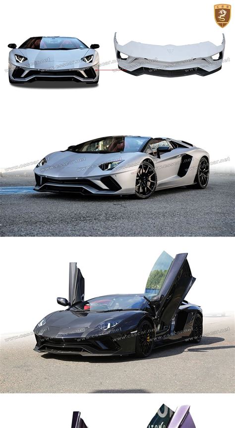 Lamborghini Aventador LP740 OEM front bumper