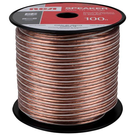 RCA AH16100SR 16 AWG Speaker Wire Spool 100 ft.