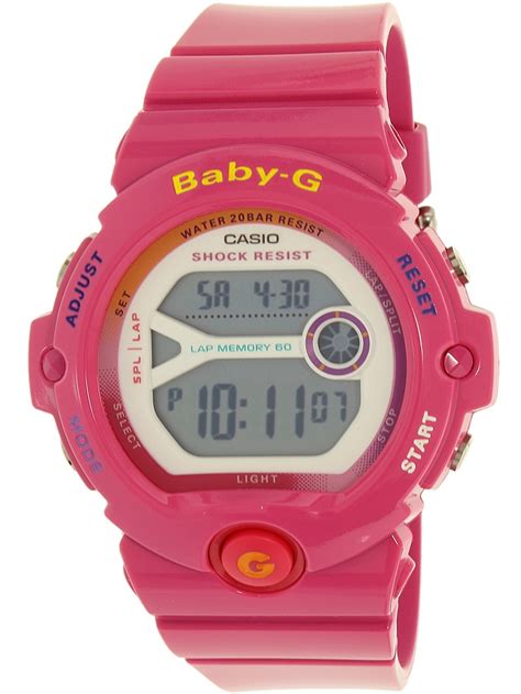 Casio - G-SHOCK Baby-G BG6903-4B Watch, Hot Pink - Walmart.com ...