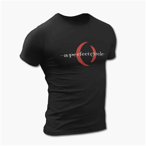 A Perfect Circle T-Shirt, A Perfect Circle Logo Black Tee Shirt, Hard Rock Merchandise – Metal ...