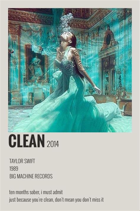 clean taylor swift | Taylor swift discography, Taylor swift songs, Taylor swift posters