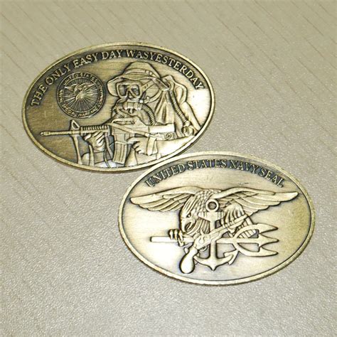 Navy Seal Challenge Coin Us Navy Seals, Naval Special Warfare Challenge Coins-in Non-currency ...