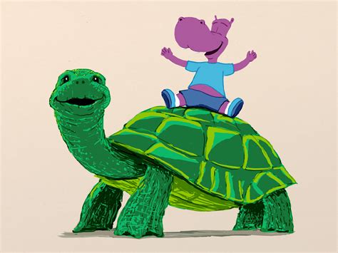 Jonathan The Tortoise by Antonio A. Barciela on Dribbble