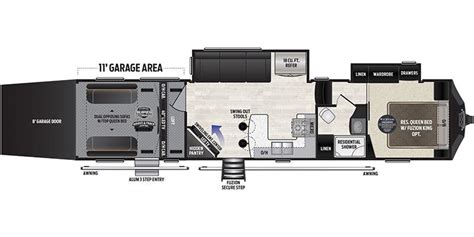 2020 Keystone Fuzion Toy Hauler Floor Plans | Floor Roma