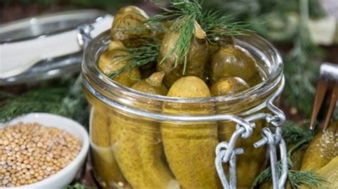 Quick and Easy Pickled Gherkins | Food Network UK | Pickled gherkin ...