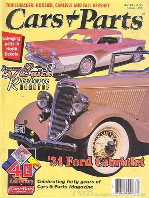 Cars & Parts January 1997 Magazine, Cars Jan 1997