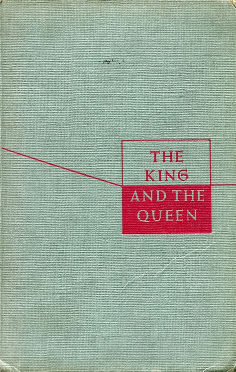 The King and the Queen by Ramón José Sender (1948) Digital Archives, Vintage Book Covers, King ...