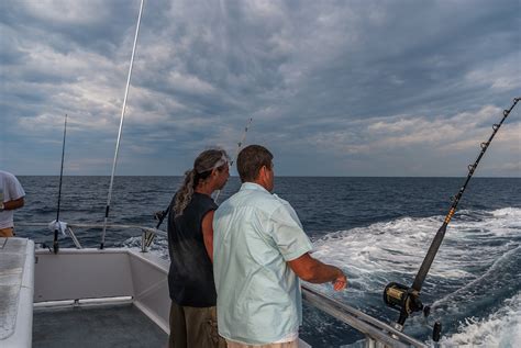 Full-Day Offshore Gulf Stream Fishing on the Miss Hatteras Head Boat