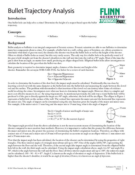 Bullet Trajectory Analysis