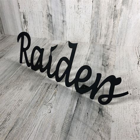 Raiders Sign Raiders Decor Raiders Gift | Etsy