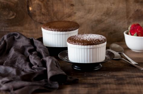 Rich Decadent Chocolate Souffle Recipe by Archana's Kitchen
