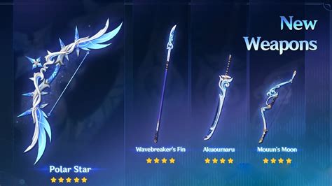 The Genshin Impact Polar Star Bow and every other new weapon in 2.2 | GamesRadar+