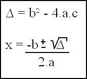 A Matemática no Cotidiano: Fórmula de Bháskara