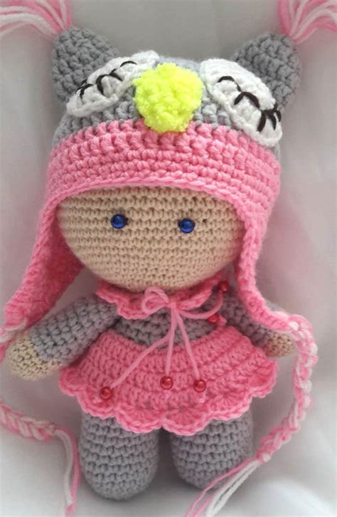 Baby doll amigurumi crochet pattern - Amigurumi Today