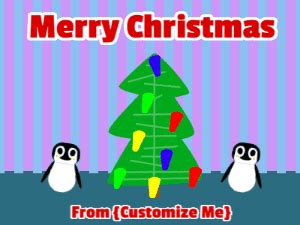 Customize Merry Christmas GIFs