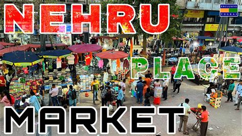 Nehru Place Market Delhi || Nehru Place 4K Walking Tour || Delhi Ki ...