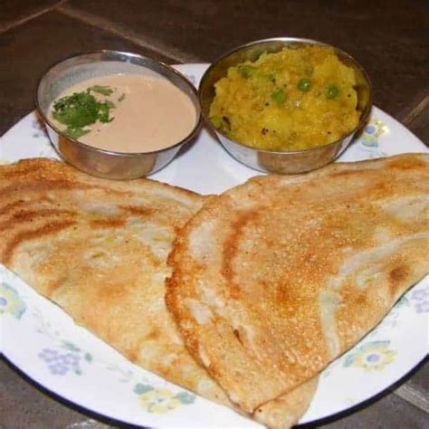 Masala Dosai With Peanut Chutney - My Cooking Journey