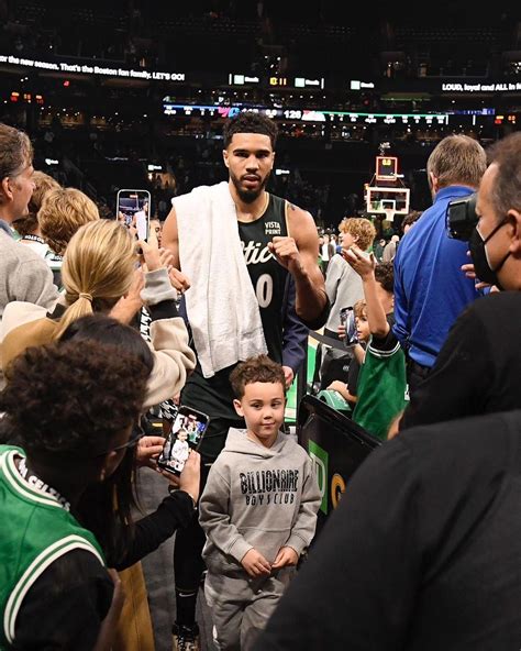 NBA Star Jayson Tatum Celebrates Son 'Deuce' On Birthday