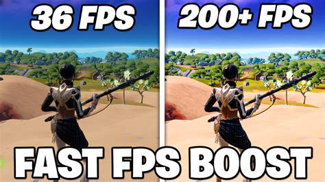 Fortnite Chapter 3 FPS Boost Pack