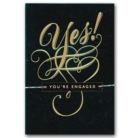 Hallmark Yes! Engagement Card at The Paper Store | Cute engagement gifts, Personalized ...