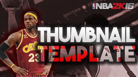 Nba 2K Thumbnail Template