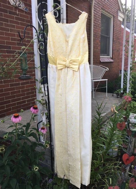 Fancy lemon colored dress at sunset, beautiful vintage yellow gown, wedding gown, prom dress, by ...