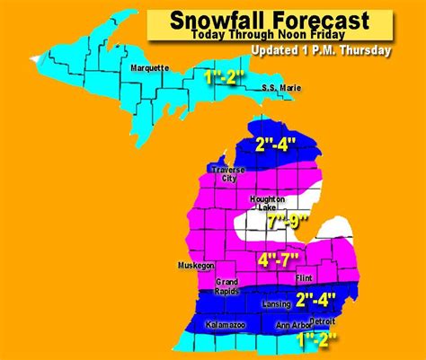 Michigan snowstorm update: Snow starting in southwest Lower and ...