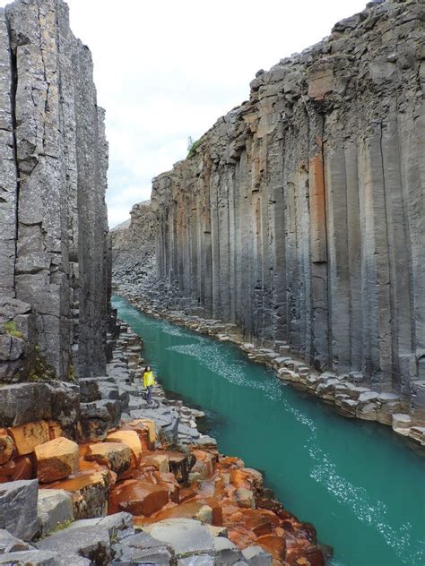 Stuðlagil Canyon, Iceland | Basalt columns, Iceland travel, Basalt