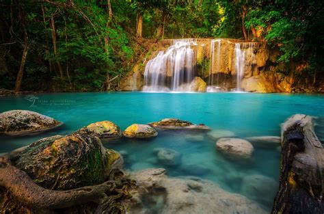 Erawan waterfall | Waterfall, Natural wonders, Kanchanaburi