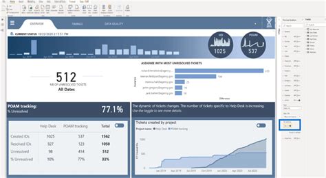 Power BI Navigation Buttons – Quant Insights Network