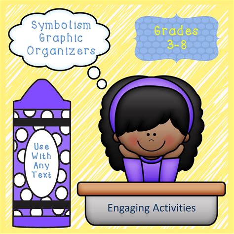 Symbolism Graphic Organizers and Handout For Elementary & Middle School Students | Graphic ...