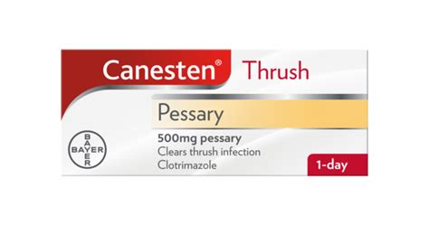 Canesten Thrush Pessary 1-day | Canesten products