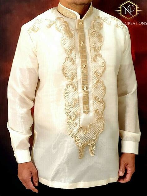 BARONG TAGALOG ARMAN3 With Inner Lining Placket Filipino - Etsy Canada