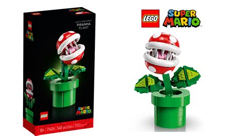 LEGO 71426 Piranha Plant joins the Super Mario theme in November! - Jay ...