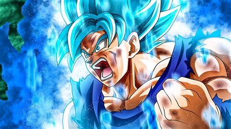 Super Saiyan God Goku Wallpapers - Wallpaper Cave