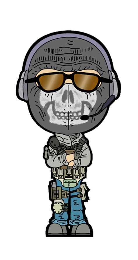 MW2 Ghost by KomankK on DeviantArt