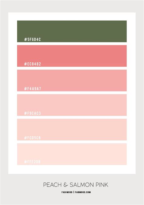 Peach and Salmon Pink Colour Scheme – Colour Palette 133 | Color ...