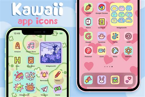 Free Kawaii App Icons for iOS & Android - Cute App Icons iPhone ♥